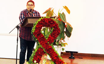 Jhonatan Rodríguez, presidente de StopVIH