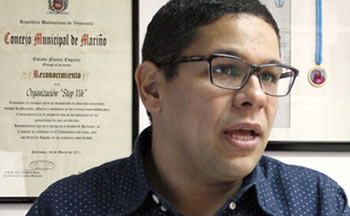 Jhonatan Rodríguez, presidente de StopVIH