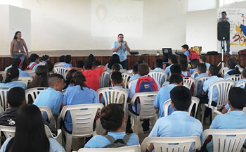 Charla escolar de prevención de VIH