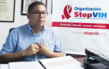 Jhonatan Rodríguez, presidente de StopVIH