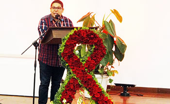 Jhonatan Rodríguez, presidente de StopVIH