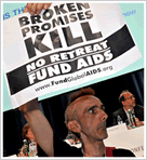 Protestas, Conferencia Mundial de Sida, Viena 2010