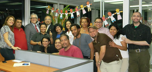 Sociedad Civil con trabajo en VIH reunida con Dr. César Núñez, Director Regional de ONUSIDA para América Latina